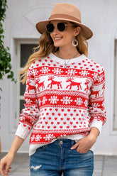 Christmas Round Neck Sweater - Shah S. Sahota